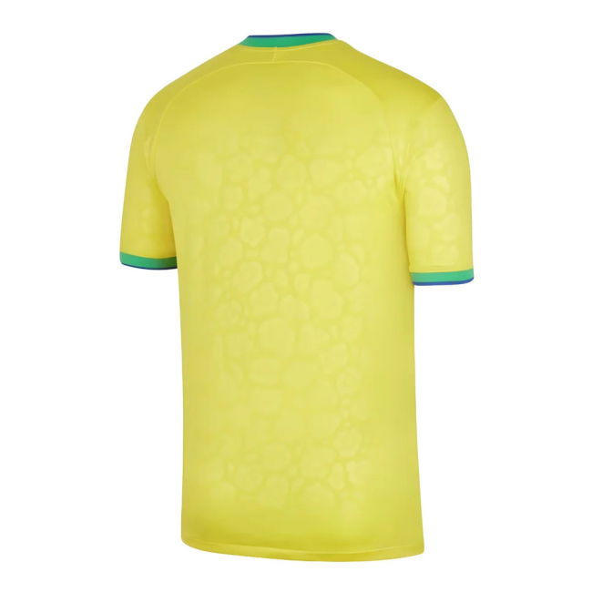 2022-2023 Brazil Little Boys Home Shirt