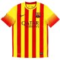 2013-2014 Barcelona Away Shirt (PIQUE 3)