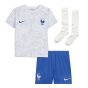 2022-2023 France Away Little Boys Mini Kit (Hernandez 21)