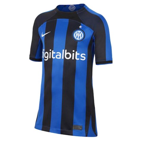2022-2023 Inter Milan Home Shirt (Kids) (DE VRIJ 6)