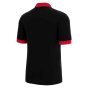 Wales 2023 RWC Rugby Cottonpoly Polo Shirt (Black)