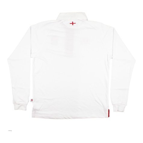 2012-2013 England Home LS Classic Rugby Shirt