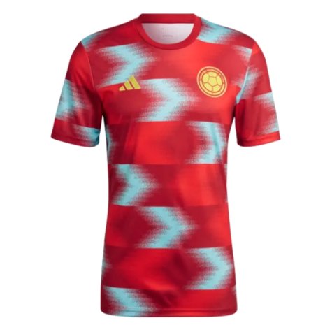 2022-2023 Colombia Pre-Match Shirt (Red) (BACCA 7)