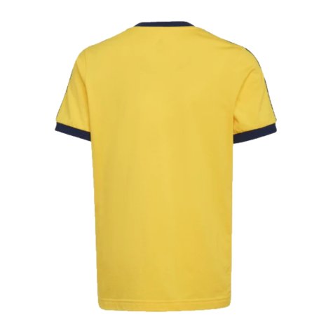 2022-2023 Sweden 3S Tee (Yellow) - Kids