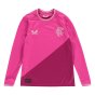 2022-2023 Rangers Away Goalkeeper Shirt (Pink) - Kids (Your Name)