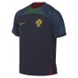 2022-2023 Portugal Strike Training Shirt (Navy) (B Fernandes 8)