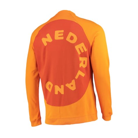 2022-2023 Holland Academy Pro Knit Football Jacket (Orange)