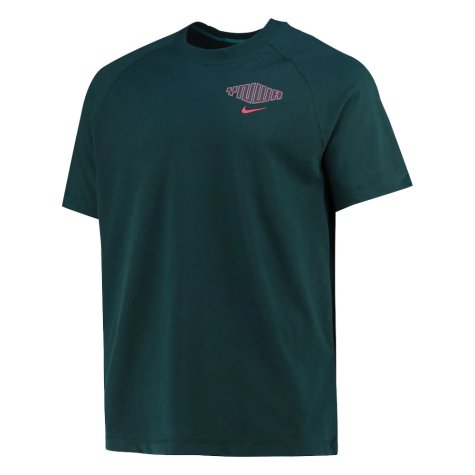 2022-2023 Liverpool Mens Football T-Shirt (Green) (Your Name)