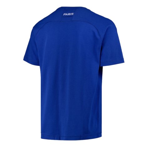 2022-2023 PSG CL Training Shirt (Blue) (L PAREDES 8)