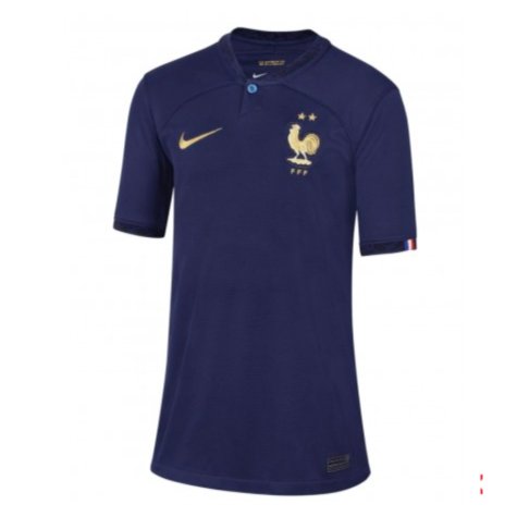 2022-2023 France Home Shirt - Kids (Mbappe 10)