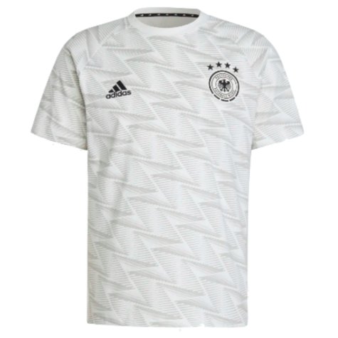 2022-2023 Germany Game Day Travel T-Shirt (White) (Goretzka 8)