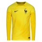 2022-2023 France LS Goalkeeper Shirt (Yellow) (Mandanda 16)