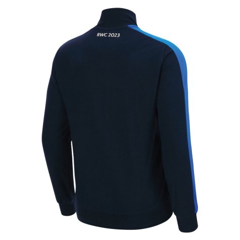 Macron RWC 2023 Rugby World Cup Contrast Track Jacket (Navy)