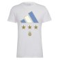 2022 Argentina World Cup Winners Tee (White) (G RODRIGUEZ 18)