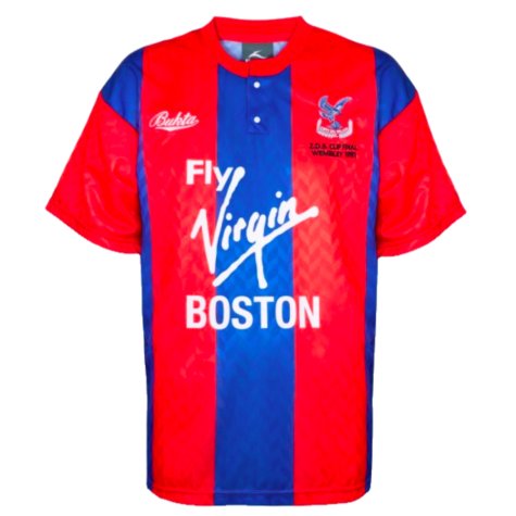 Crystal Palace 1991 ZDS Cup Final Shirt (Collymore 11)