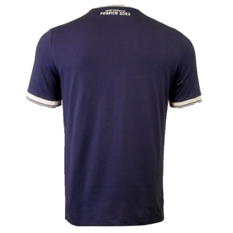 Scotland Mens RWC 2023 Cotton T-Shirt - Navy