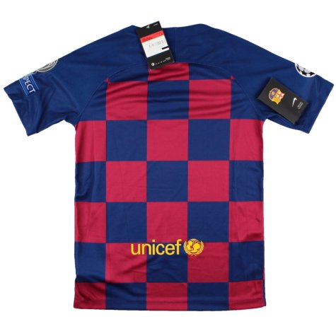 2019-2020 Barcelona CL Home Shirt (Kids) (ARTHUR 8)