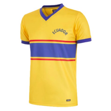 Ecuador 1983 Retro Football Shirt (DELGADO 11)