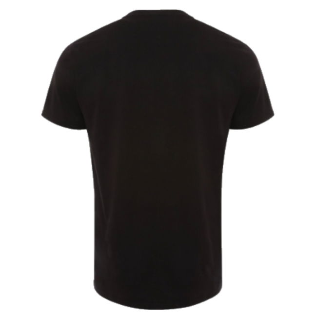 Liverpool Black Raised Embroidery Print Tee