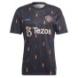 2022-2023 Manchester United Pre-Match Jersey (Black) (Your Name)