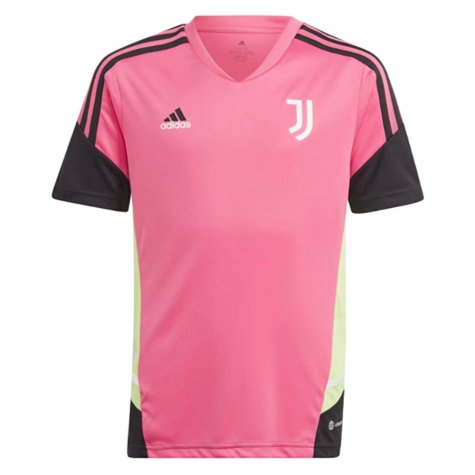 2022-2023 Juventus Training Shirt (Pink) - Kids (CHIESA 7)