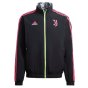 2022-2023 Juventus Anthem Jacket Black