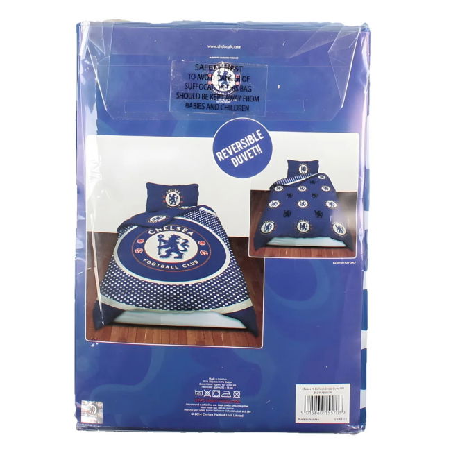 Chelsea Reversible Single Duvet (Blue)