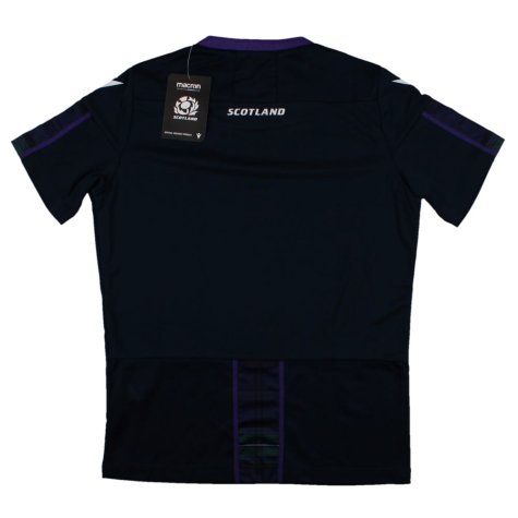 2019-2020 Scotland Poly Dry Gym T-Shirt (Navy) - Kids