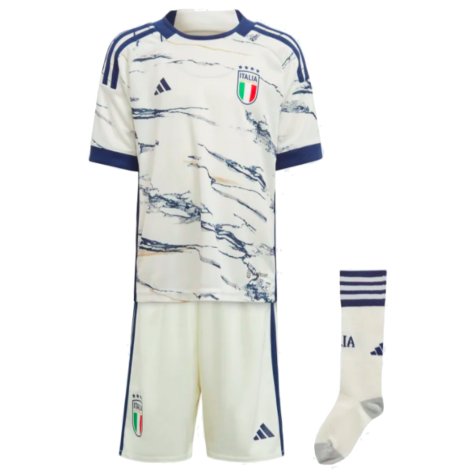 2023-2024 Italy Away Mini Kit (R BAGGIO 10)
