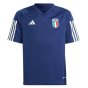 2023-2024 Italy Training Jersey (Dark Blue) - Kids (Your Name)