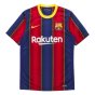 2020-2021 Barcelona Home Jersey (A INIESTA 8)