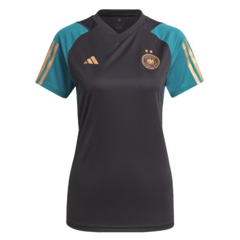 2023-2024 Germany Training Shirt (Black) - Ladies (KAHN 1)