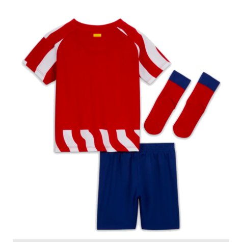 2022-2023 Atletico Madrid Little Boys Home Shirt (KOKE 6)