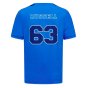 2023 Mercedes George Russell Sports Tee (Blue)