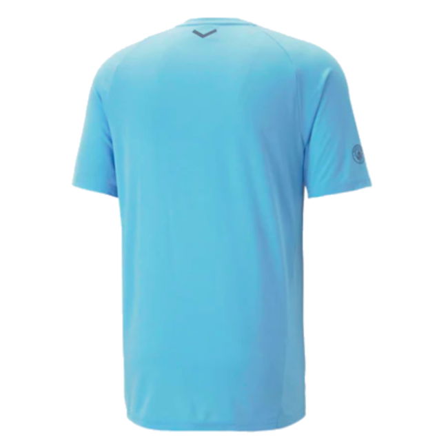 2022-2023 Man City Casuals Tee (Light Blue)