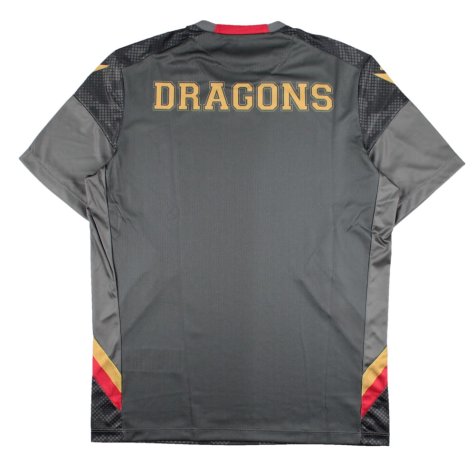 2022-2023 Catalan Dragons Training Poly Shirt (Metal)