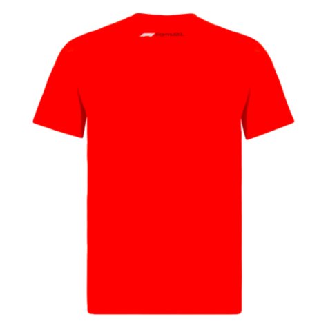 2023 F1 Formula 1 Kids Logo Tee (Red) (Your Name)