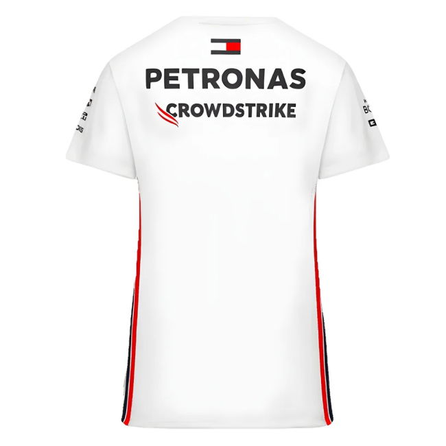 2023 Mercedes-AMG Team Driver Tee (White) - Ladies