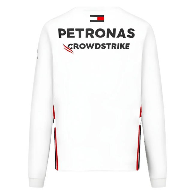 2023 Mercedes-AMG Team Long Sleeve Tee (White)