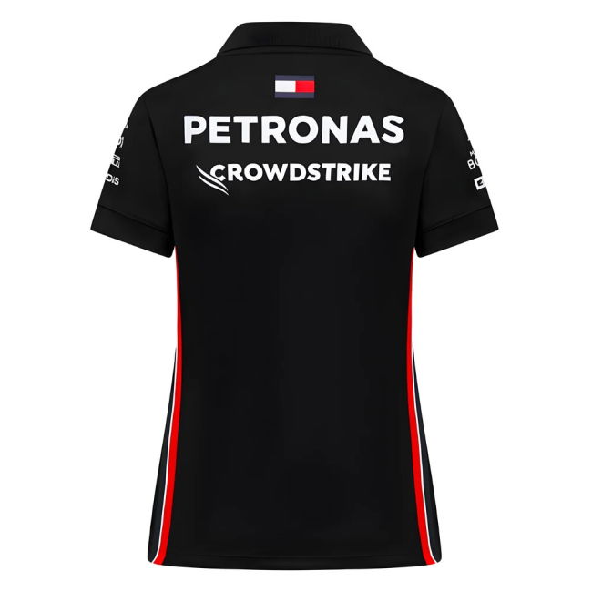 2023 Mercedes-AMG Team Polo Shirt (Black) - Ladies