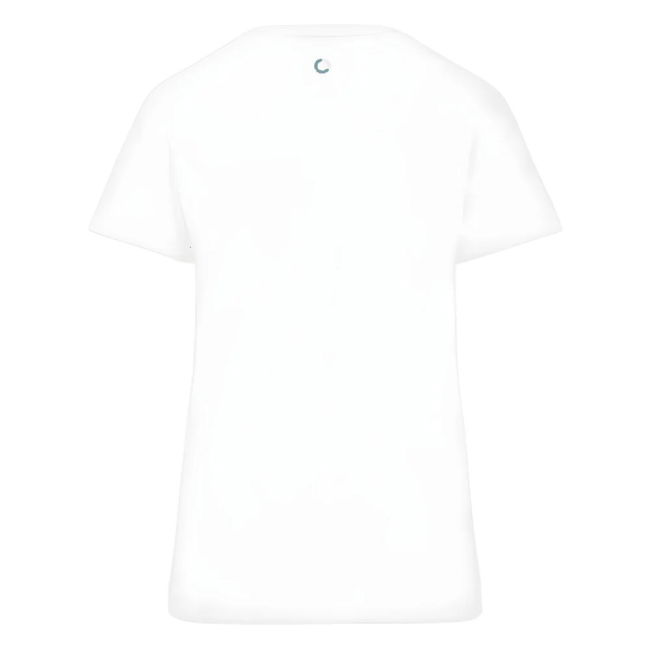 2023 Mercedes-AMG Petronas Large Logo T-Shirt (White) - Ladies