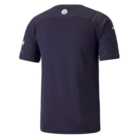 2021-2022 Man City Third Player Issue Shirt (BERNARDO 20)