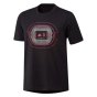 2023-2024 Juventus Graphic T-Shirt (Black) (DI MARIA 22)
