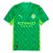 2023-2024 Man City Goalkeeper Shirt (Green) - Kids (Carson 33)