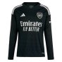 2023-2024 Arsenal Home Goalkeeper Shirt (Black) - Kids (TURNER 30)