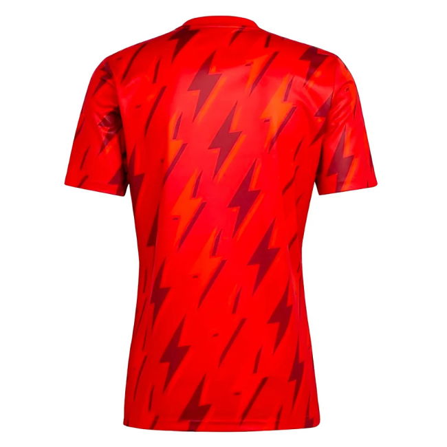2023-2024 Arsenal Pre-Match Shirt (Red) (Saka 7)