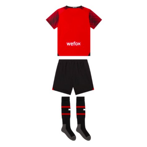 2023-2024 AC Milan Home Mini Kit (Bennacer 4)