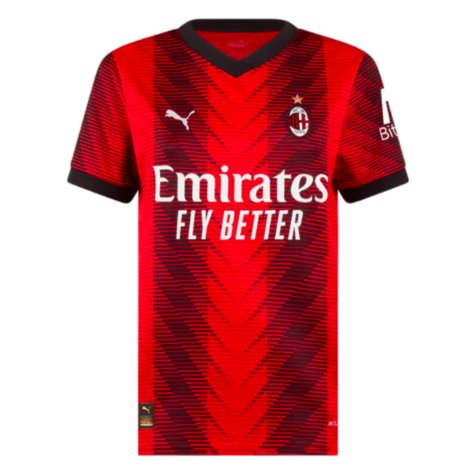 2023-2024 AC Milan Home Shirt (Ladies) (Rafa Leao 10)
