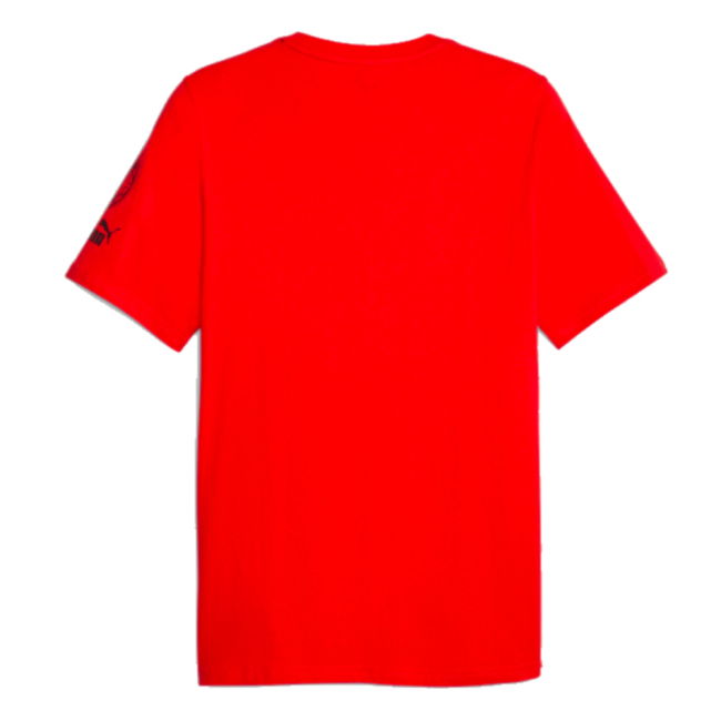 2023-2024 AC Milan FtblCore Graphic Tee (Red)