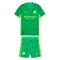 2023-2024 Man City Goalkeeper Mini Kit (Green) (Your Name)